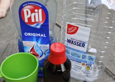 Seifenblasen Experiment