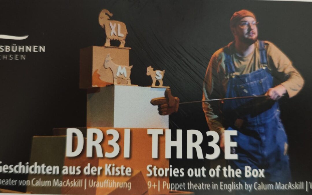 Die Landesbühnen waren zu Besuch im Kinderhaus